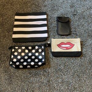 4-piece makeup bag/phone case (Ipsy/Sephora)